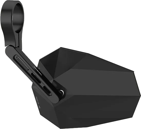 HIGHSIDER 301-454 Stealth X5 Short Handlebar End Mirror