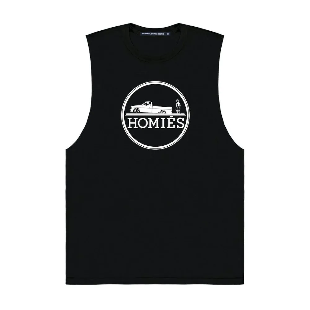 HOMIÉS EMBLEM MUSCLE TEE