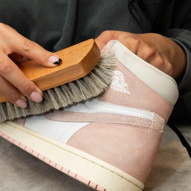 HORSEHAIR SUEDE SHOE BRUSH