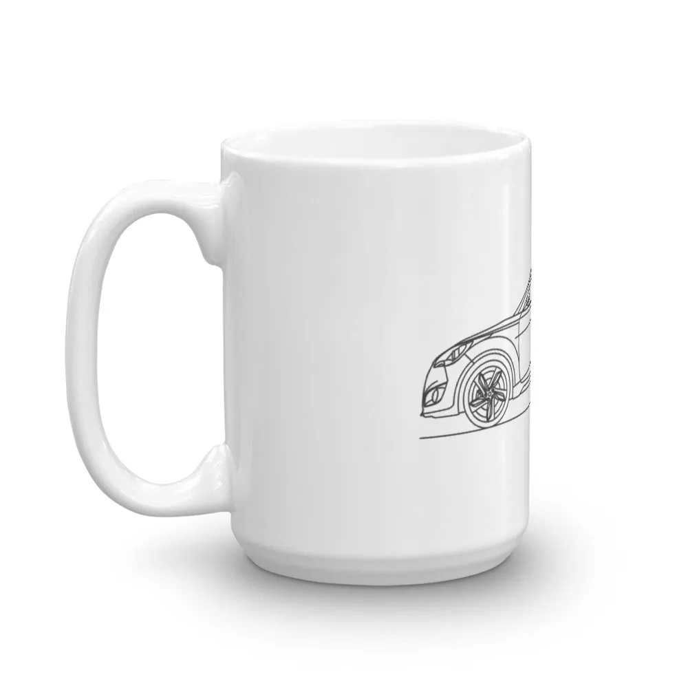 Hyundai Veloster Turbo Silhouette Mug