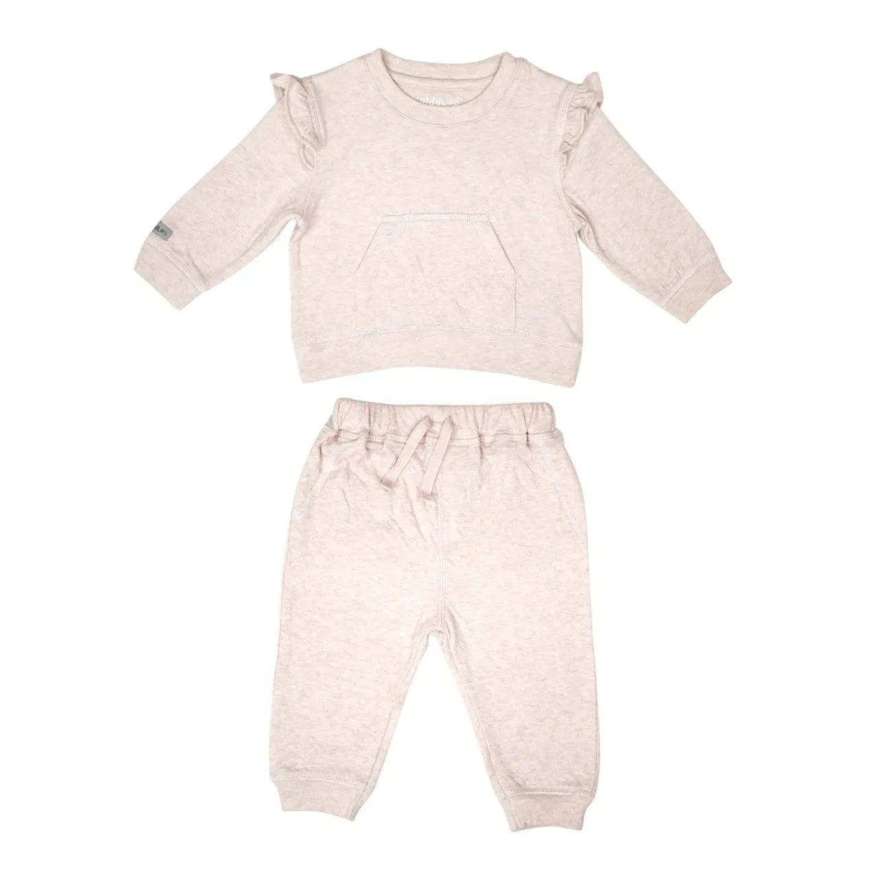 Juddlies - 2pc Jogger Set - Rosewater Fleck