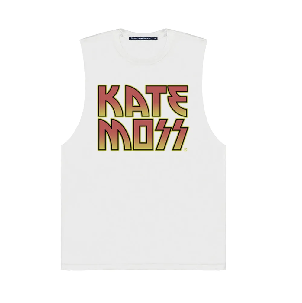 KATE WHITE MUSCLE TEE