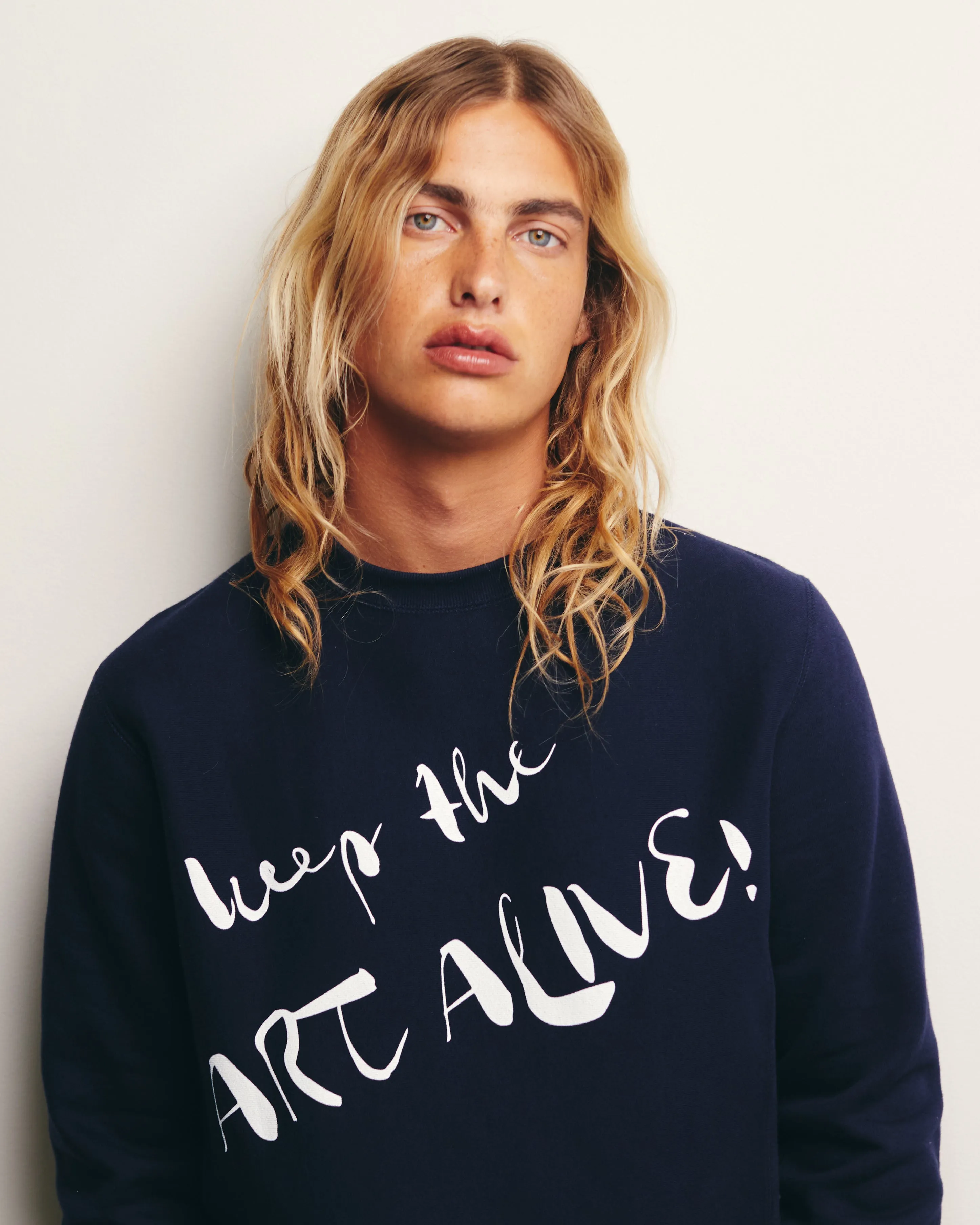 Keep The Art Alive New Wave Ultra Heavyweight Crewneck