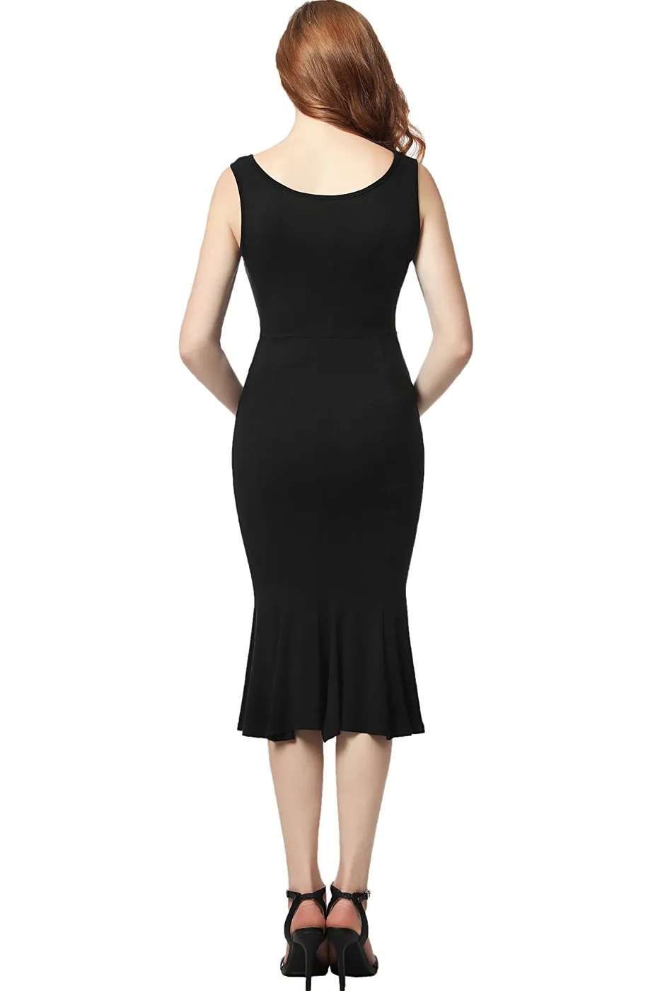 Kimi   Kai Maternity "Bria" Mermaid Midi Dress