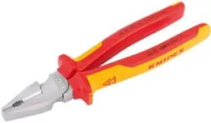 Knipex Knipex 02 06 225 Fully Insulated High Leverage Combination Pliers, 225Mm Dr-49169