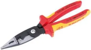 Knipex Knipex 13 88 200Uksbe Fully Insulated Electricians Universal Installation Pliers, 200Mm Dr-80803