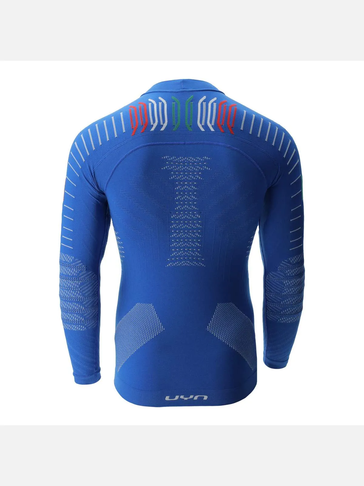 Koszulka termoaktywna UYN Natyon 3.0 Junior Italy UW Shirt LG SL.Turtle Neck niebieski
