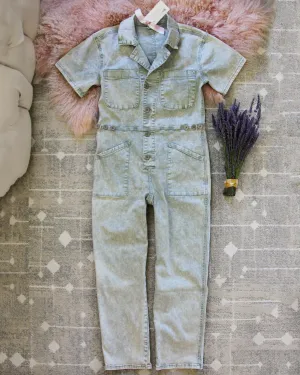 Lavender Farm Coveralls in Sage