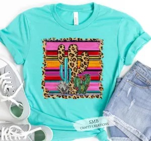 Leopard Cactus Serape