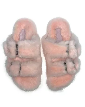 LINDA RICHARDS | Mink Slides | Pink
