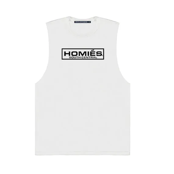 LINEAR HOMIÉS MUSCLE TEE