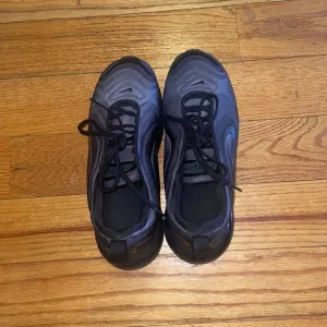Little boys black sneakers