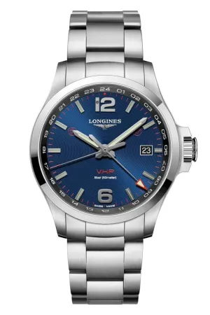 Longines Conquest V.H.P. GMT L3.728.4.96.6