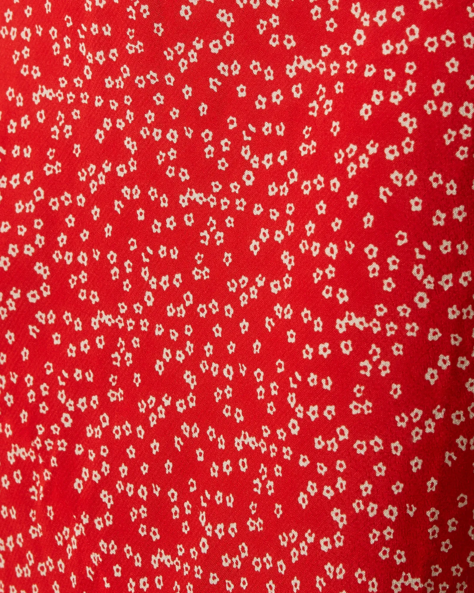 Marisol dress, Red Micro Ditsy