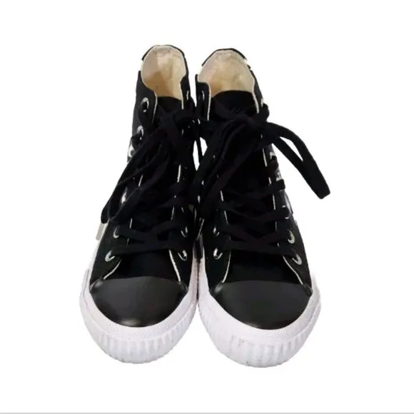 MCQ By Alexander McQueen Swallow Vulc High Top Sneakers Shoes