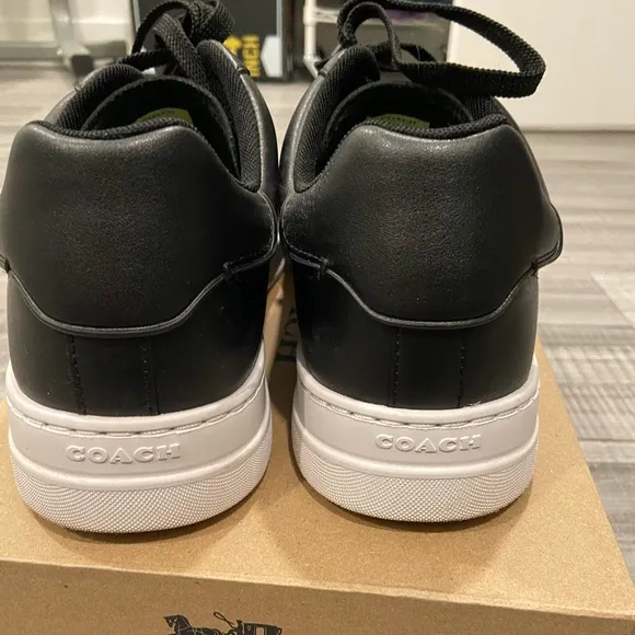 Men’s Coach Highline Black Sneakers - Size 10 - Excellent Condition