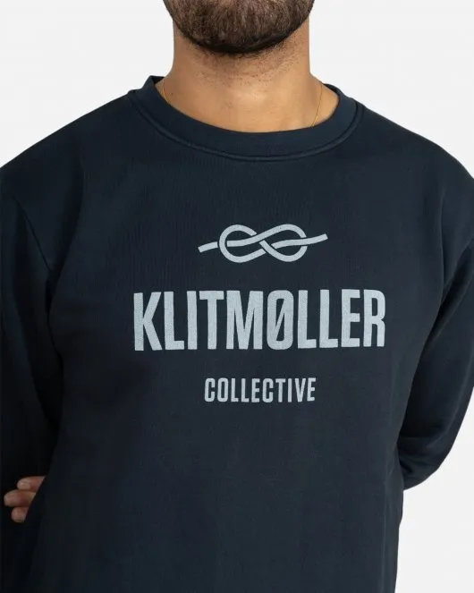 Mens logo crew - Navy