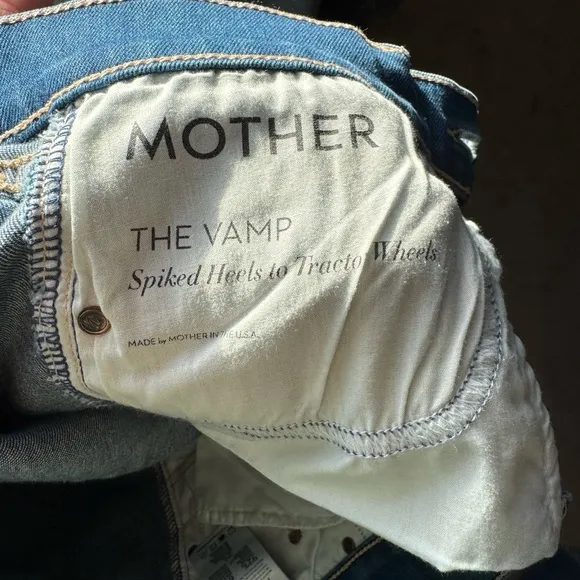 MOTHER The Vamp Skinny Jeans Size 26