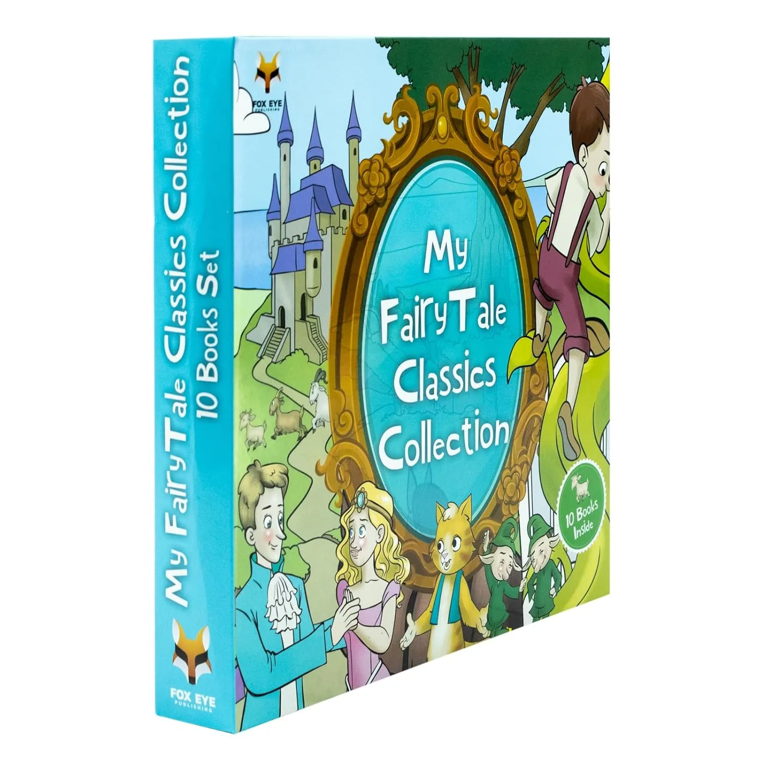 My FairyTale Classic 10 Picture Books Collection (Aladdin, Beauty and Beast, Puss In Boots, Jack and The Beanstalk, Hansel and Gretel)