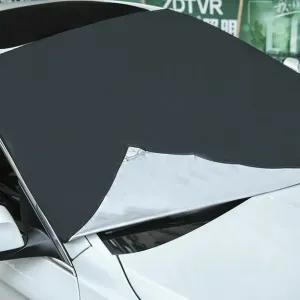 NEW Dvkptbk Blanket Blanket Car Windshield Snow Cover Magnetic Edges Car Snow Cover Car Windshield Sun Shade Professional Parts & Accessories