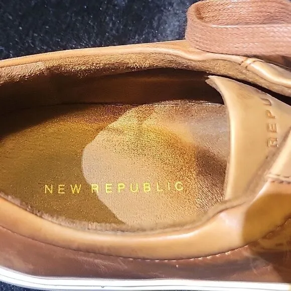 New Republic Distressed leather sneakers size 11