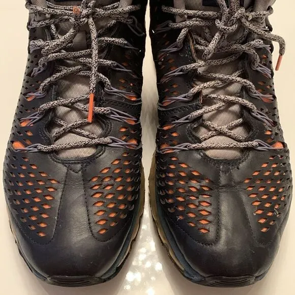 Nike Air Max Graviton Brave Black Orange High Top Shoes Men’s Sneakers Size 11,5