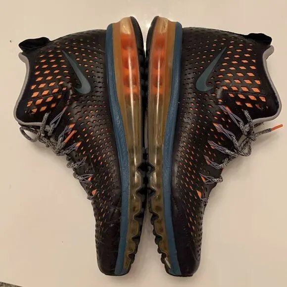 Nike Air Max Graviton Brave Black Orange High Top Shoes Men’s Sneakers Size 11,5