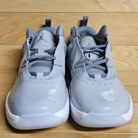 Nike Jordan Stay Loyal 3 GS Wolf Cool Grey White Basketball Shoes FB9922 012