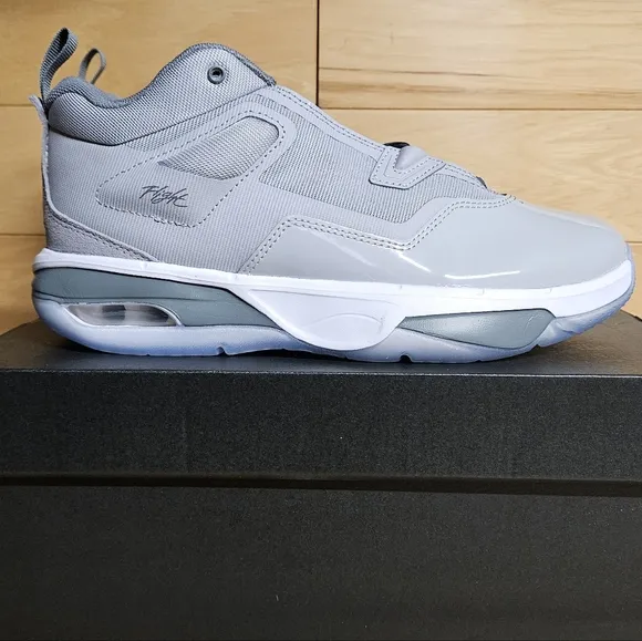 Nike Jordan Stay Loyal 3 GS Wolf Cool Grey White Basketball Shoes FB9922 012