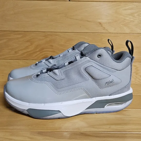 Nike Jordan Stay Loyal 3 GS Wolf Cool Grey White Basketball Shoes FB9922 012