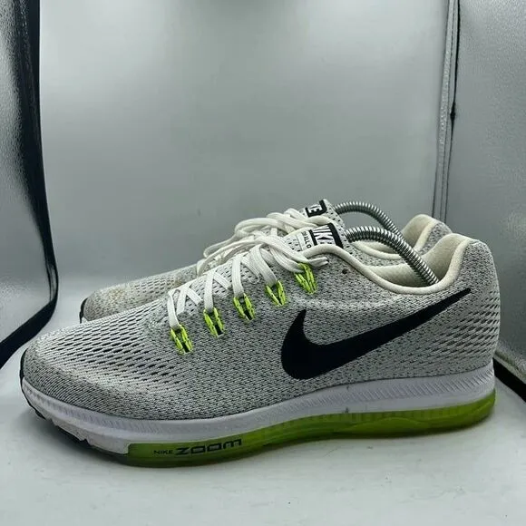 Nike Mens Zoom Running 878670-107 Athletic Sneakers Gray Low Top Size‎ 10