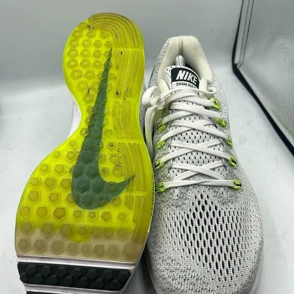 Nike Mens Zoom Running 878670-107 Athletic Sneakers Gray Low Top Size‎ 10