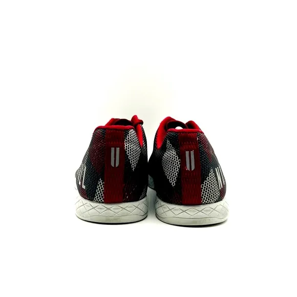 Nobull Shoes Men Size 13 Project Diamond Plaid Argyle Red Gray Sneakers