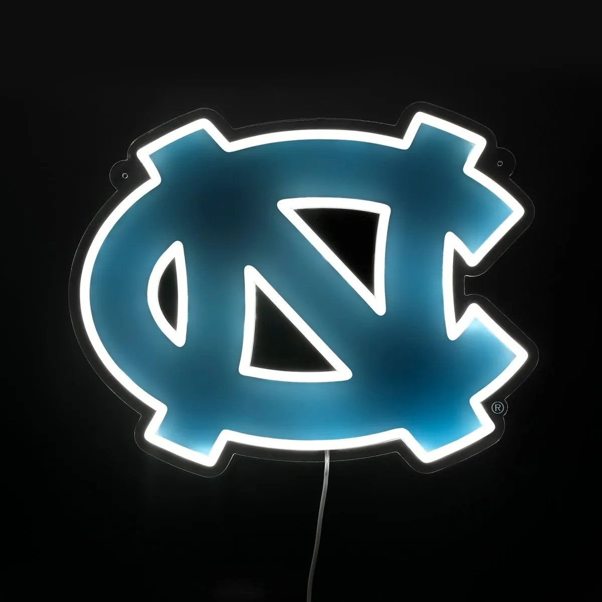 North Carolina Tar Heels: Die-Cut LED Neon Sign