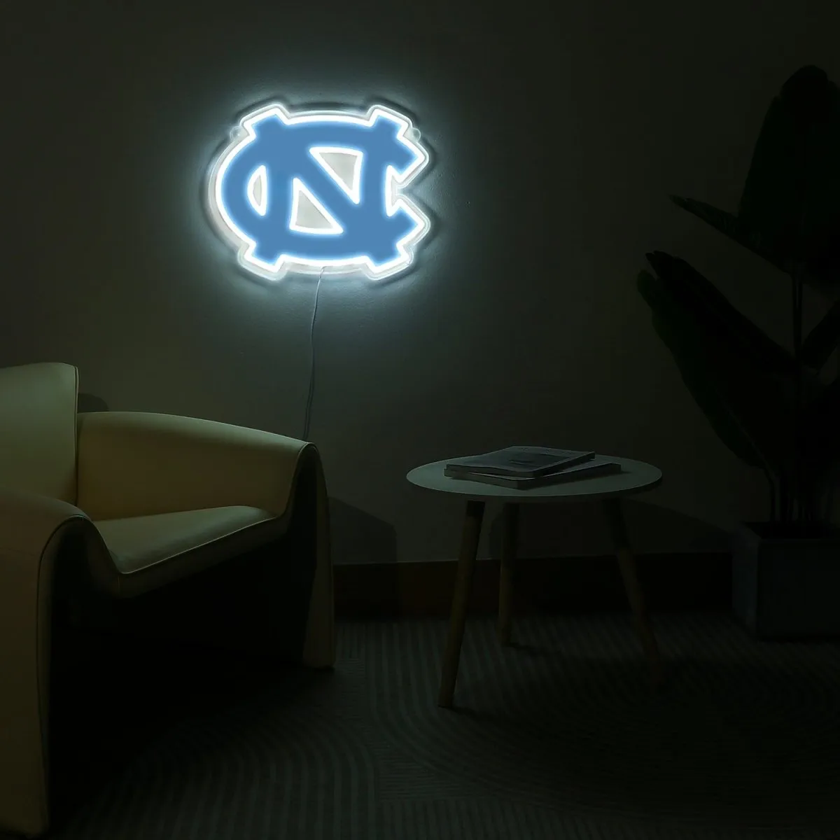 North Carolina Tar Heels: Die-Cut LED Neon Sign