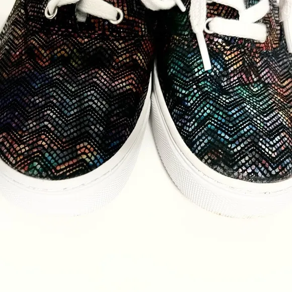 Nurse Mates Align leather sneakers shoe size 8.5 multicolored
