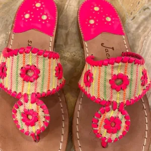 NWOT Jack Rogers Hampton Sandals Flats Flipflops