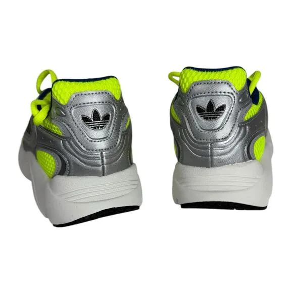 NWT Adidas Originals Ozmillen Sneakers Size 8 Yellow/ Silver / Black IF4014