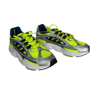 NWT Adidas Originals Ozmillen Sneakers Size 8 Yellow/ Silver / Black IF4014