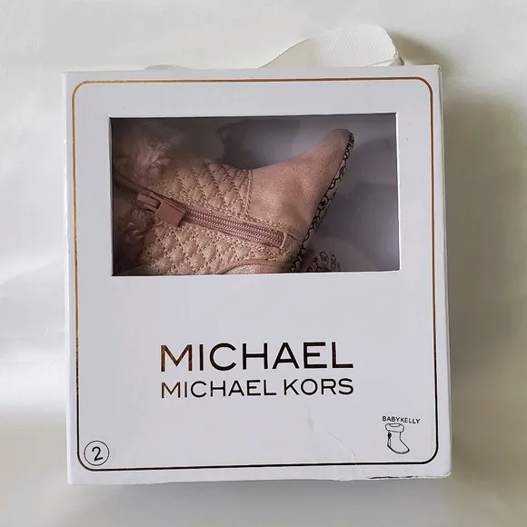 NWT💗 Michael Kors Baby Kelly Boots (Sz 2)