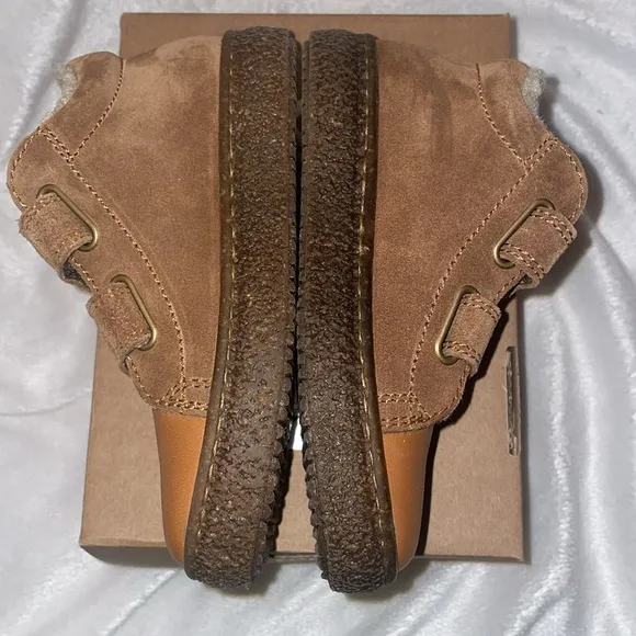 NWT NATURINO ALBUS VL Wool-lined sneakers in Cognac