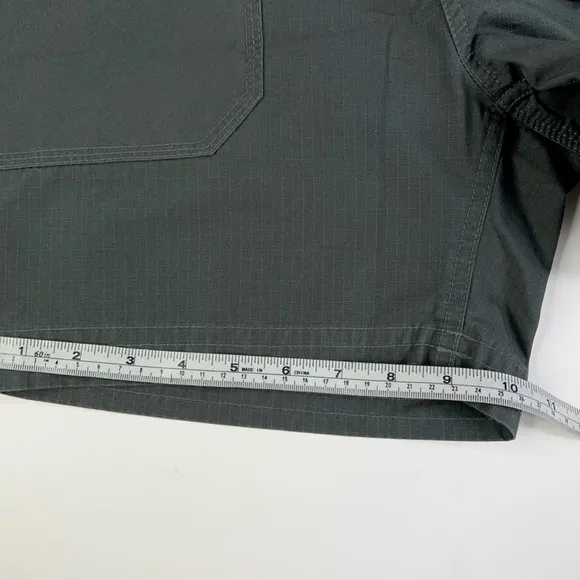 Outdoor Research Womens Wallflower Bermuda Shorts Charcoal Windowpane 6 New