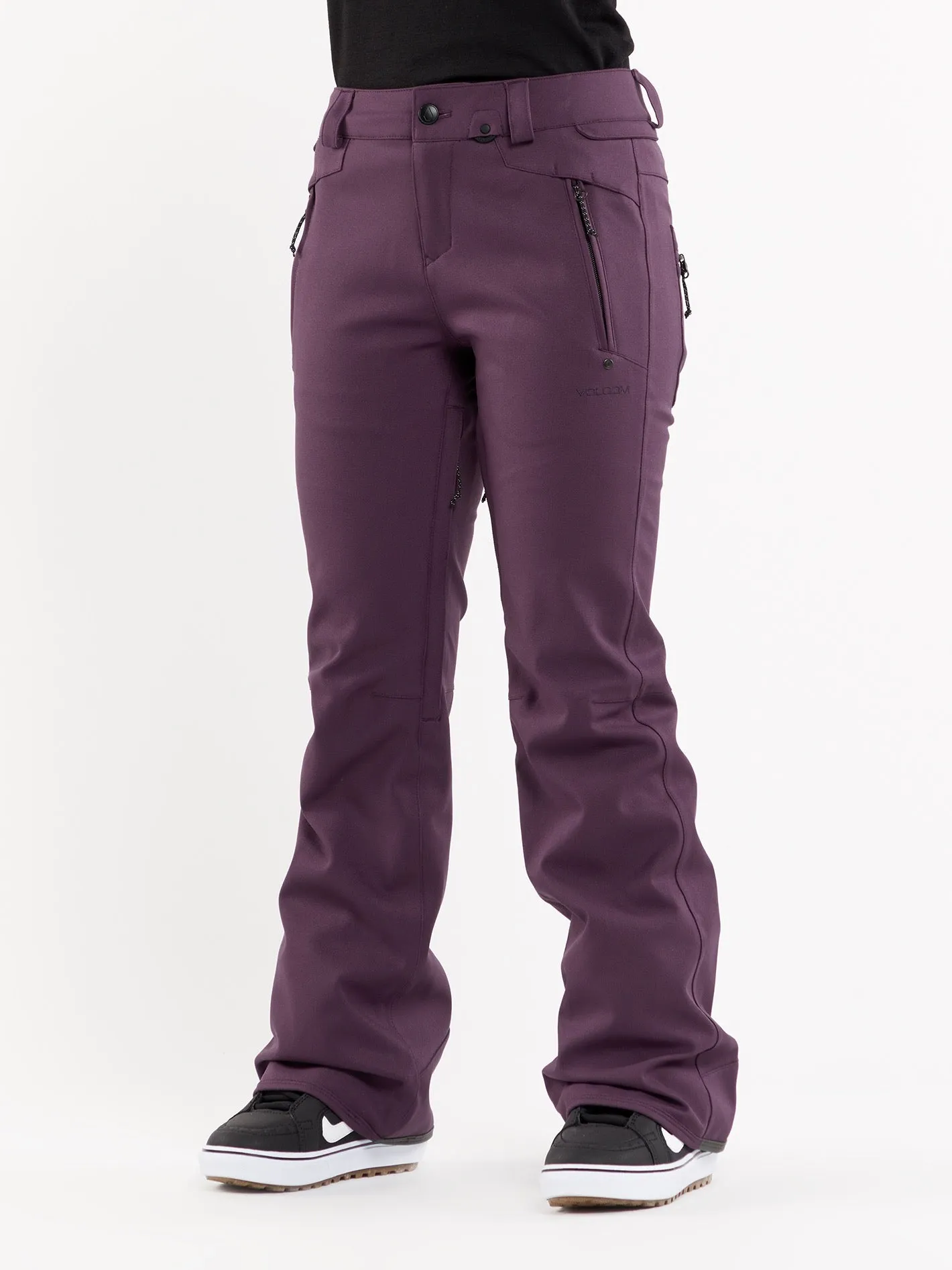 Pantalon Stretch Species - BLACKBERRY