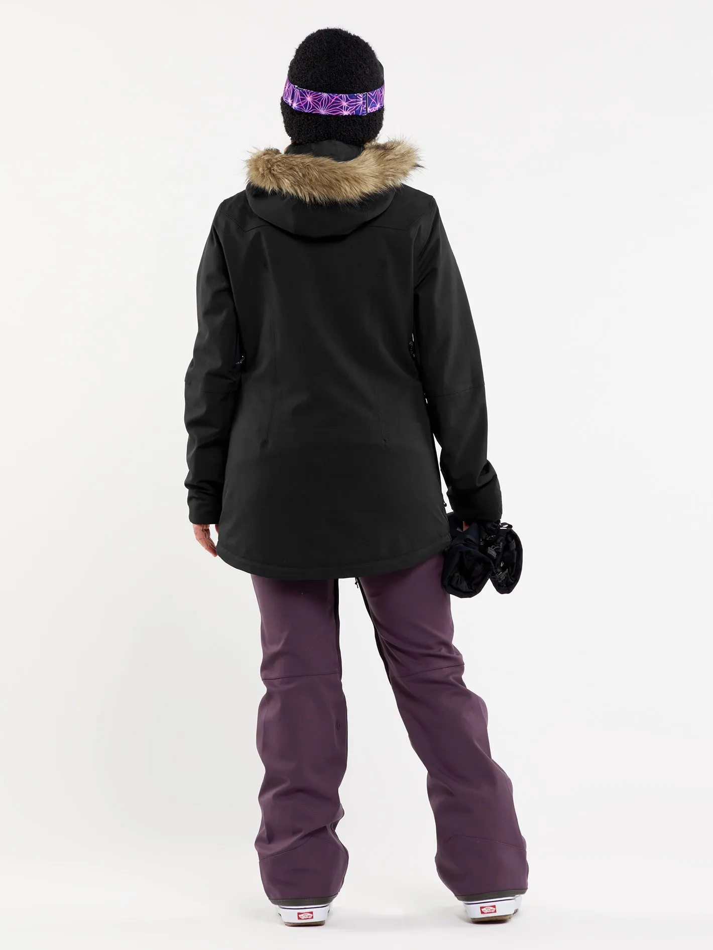 Pantalon Stretch Species - BLACKBERRY