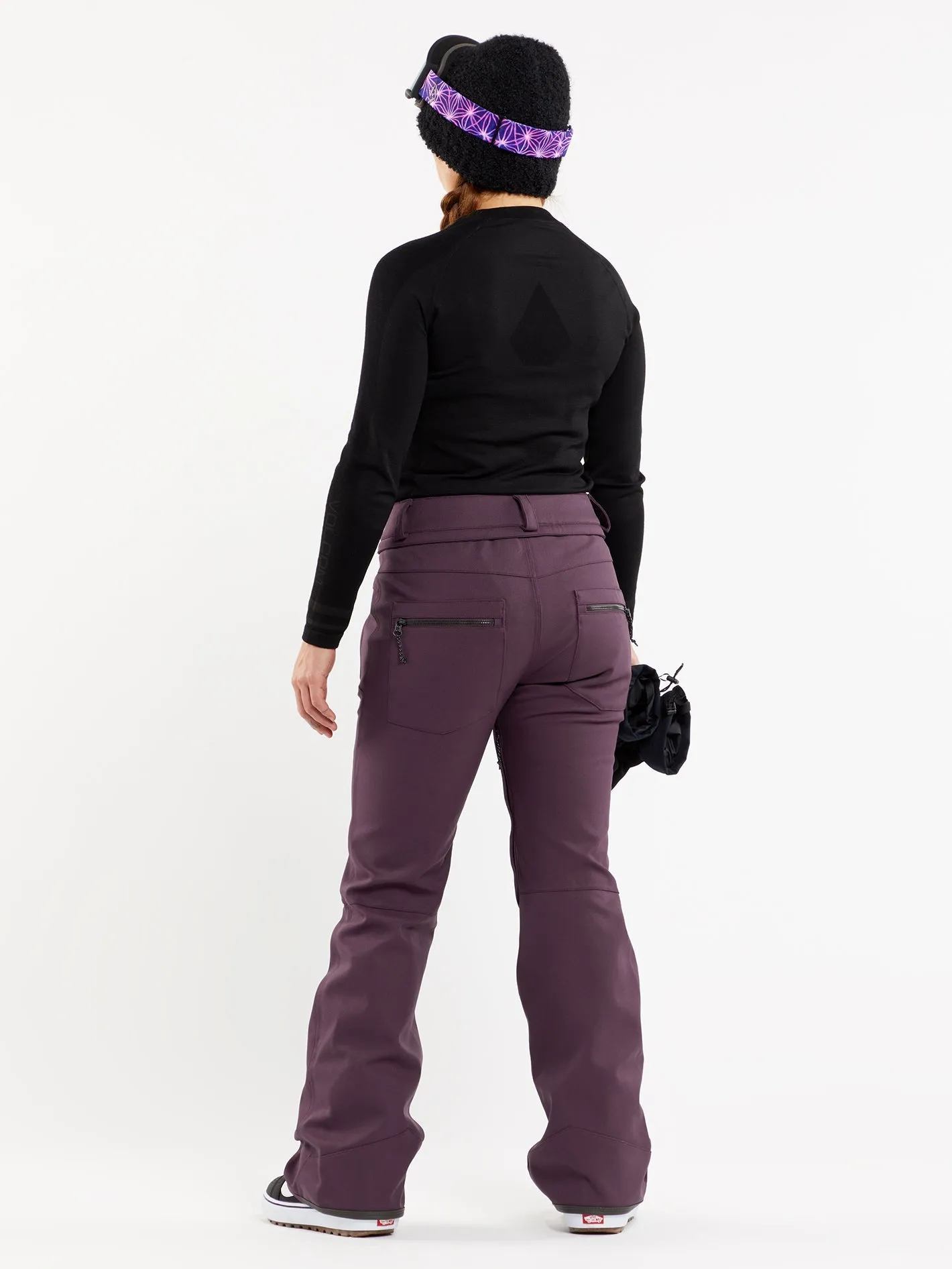 Pantalon Stretch Species - BLACKBERRY