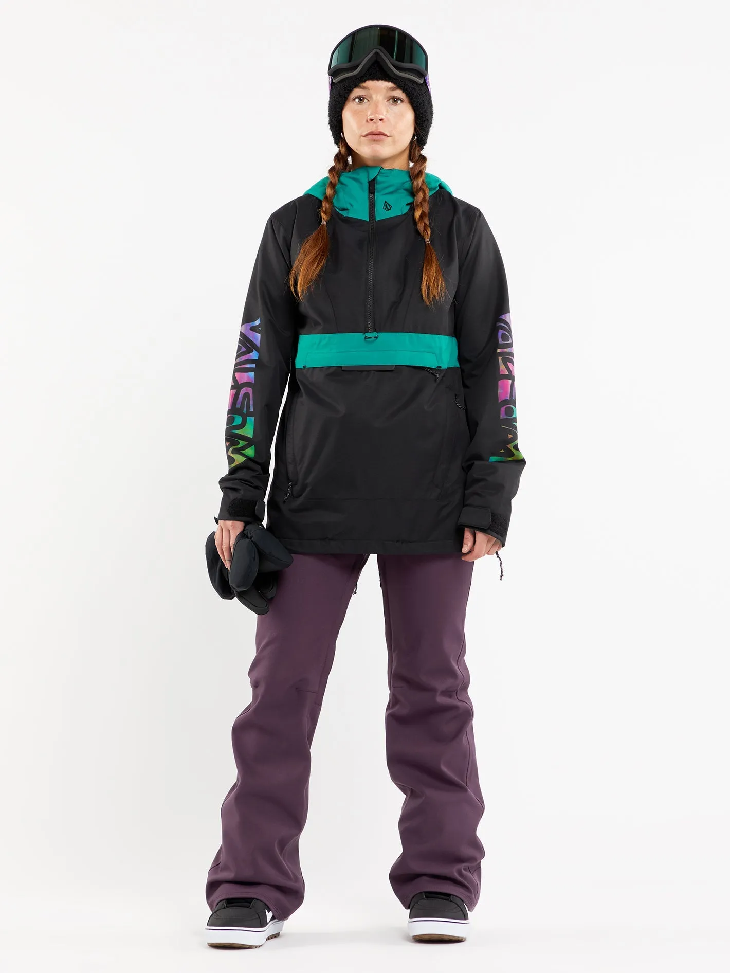 Pantalon Stretch Species - BLACKBERRY