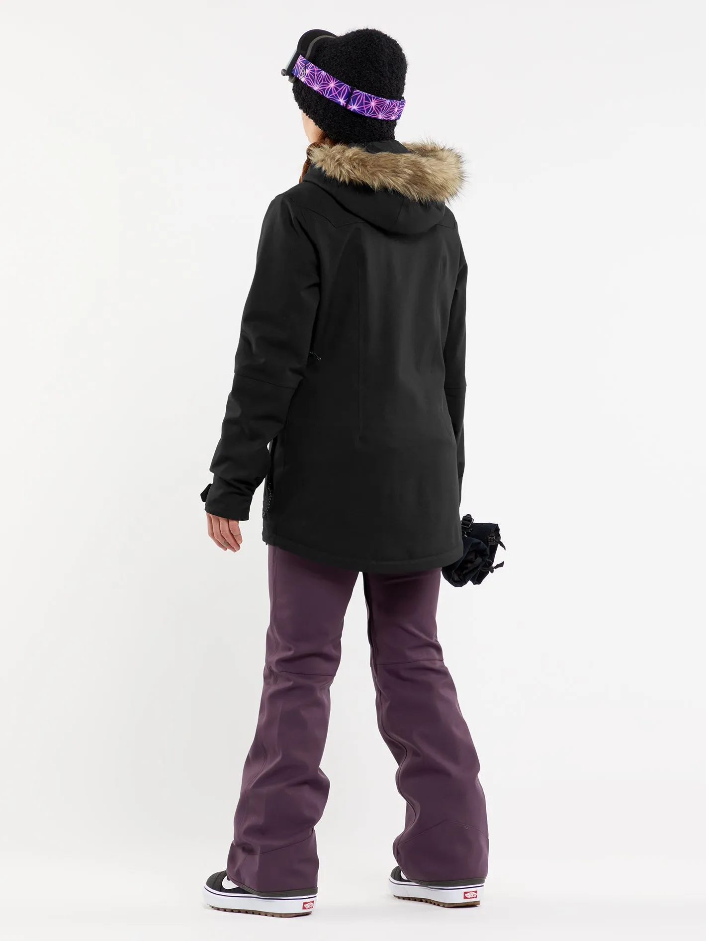 Pantalon Stretch Species - BLACKBERRY