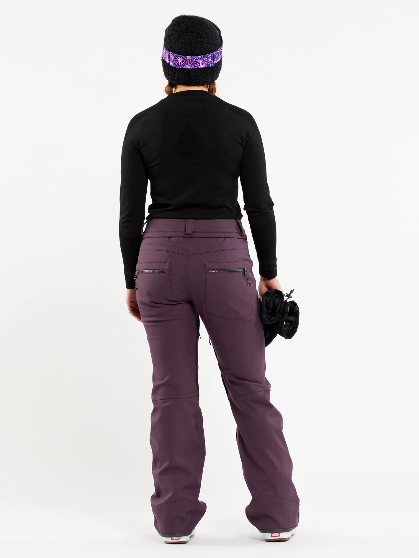 Pantalon Stretch Species - BLACKBERRY