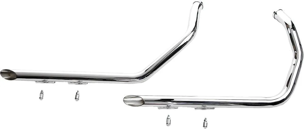 Paughco 719-1-40 1 3/4in. Sporty Drag Pipes - 40in. - Chrome