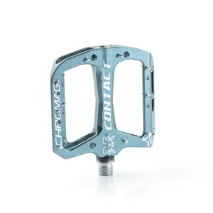 Pedales Plataforma Contact, Gris Metalico